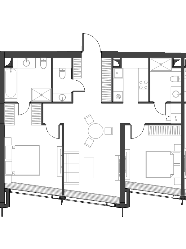 3 ккв (Евро) 82,5 м²
