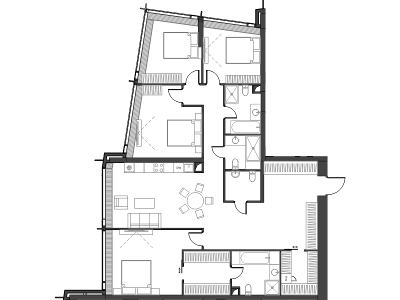 5 ккв (Евро) 163,2 м²