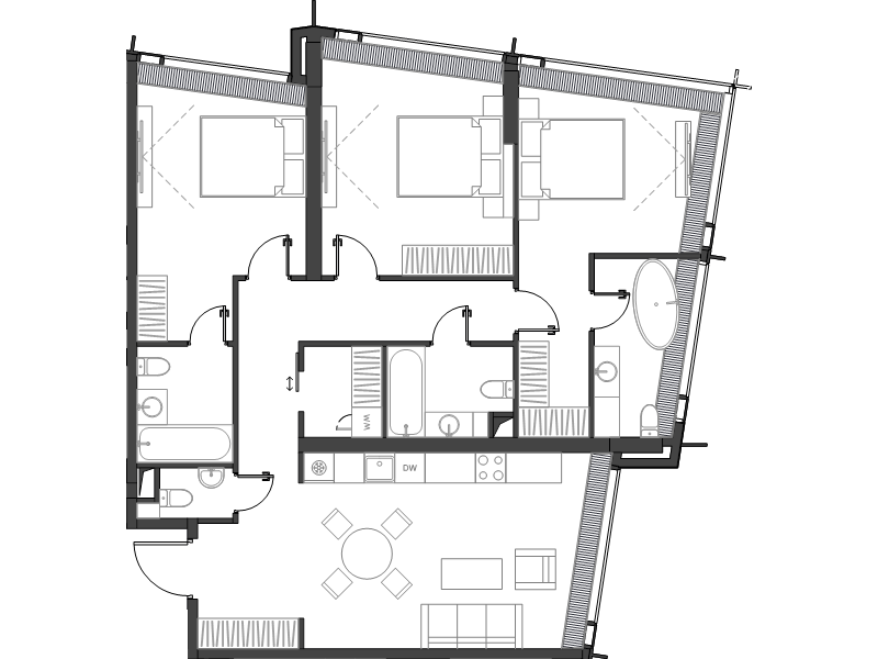 4 ккв (Евро) 111,6 м²