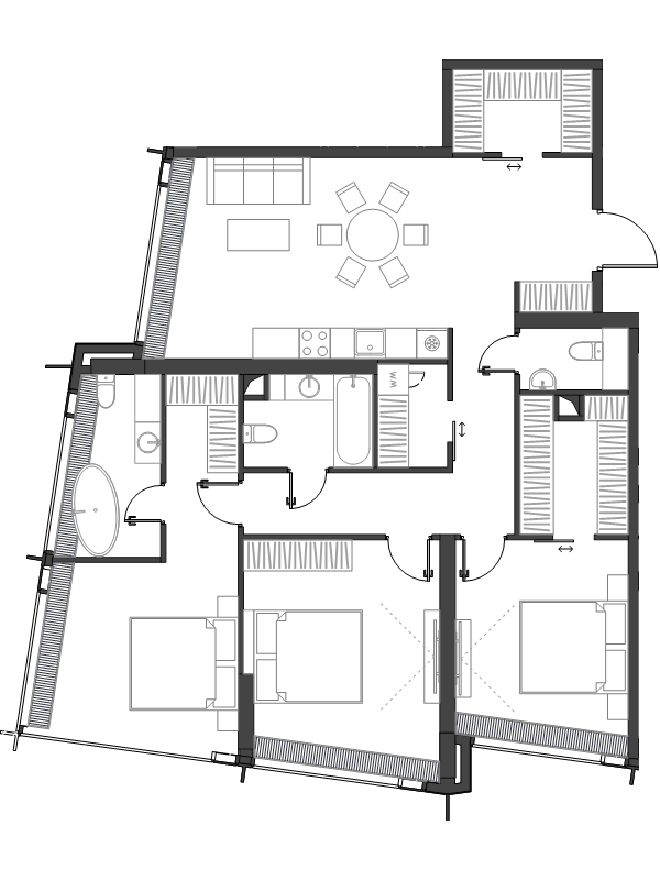 4 ккв (Евро) 112 м²