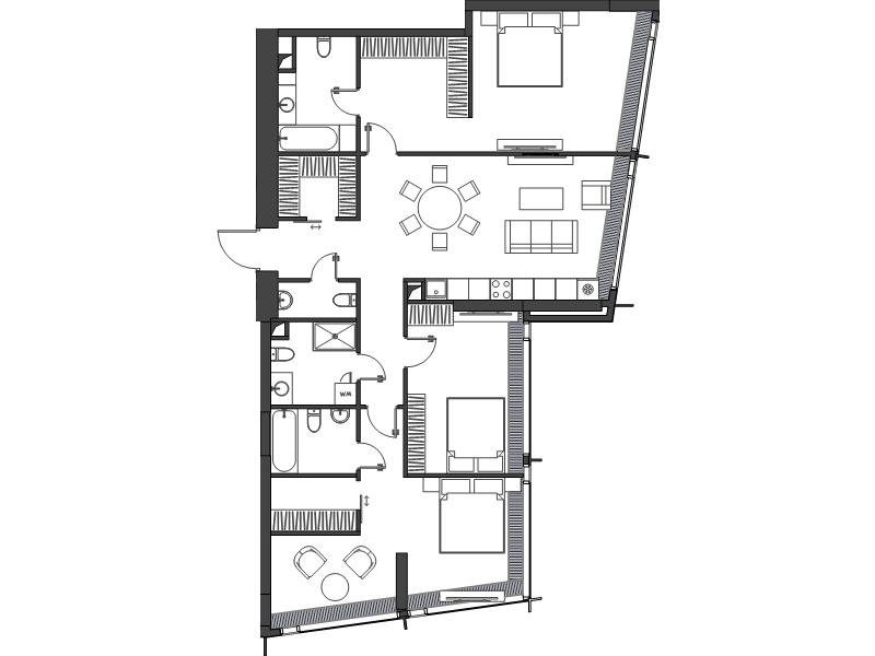 4 ккв (Евро) 130,7 м²
