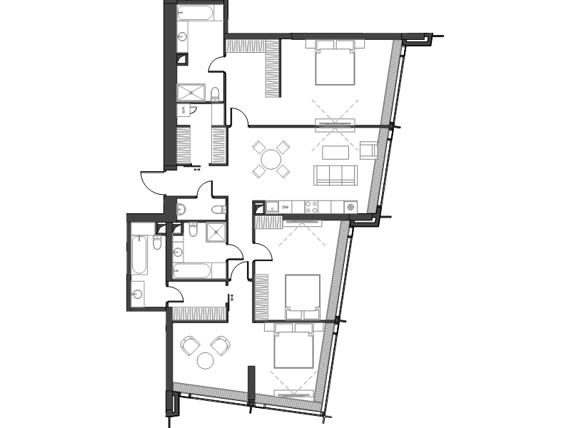 4 ккв (Евро) 149 м²