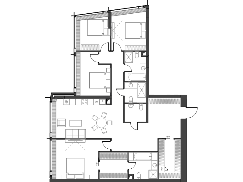 5 ккв (Евро) 167,5 м²