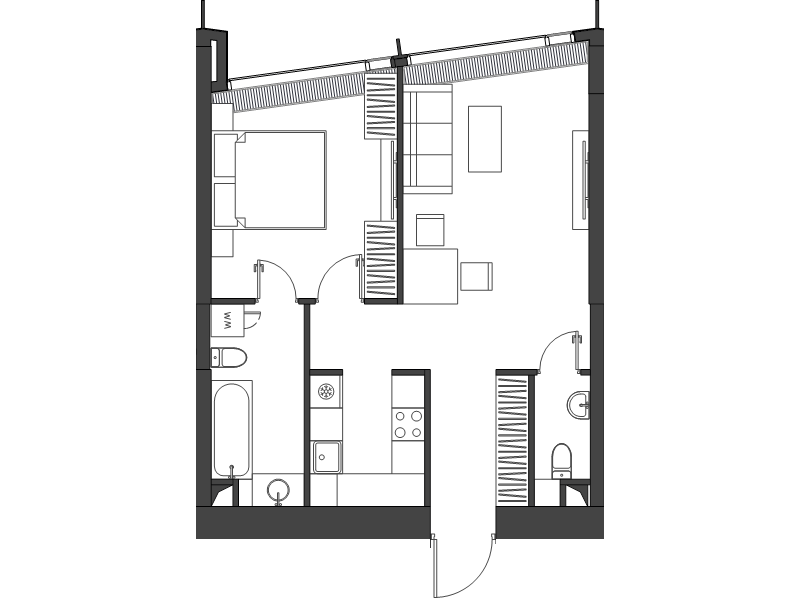 2 ккв (Евро) 54,4 м²