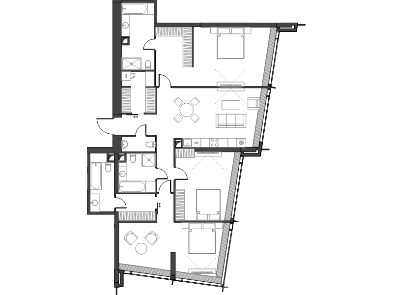4 ккв (Евро) 144,5 м²