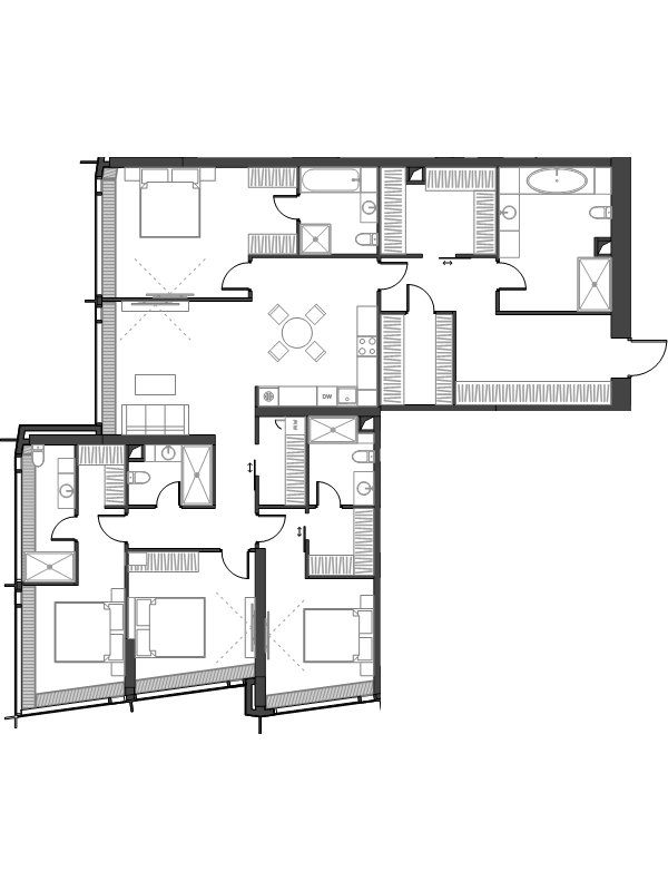 5 ккв (Евро) 188,9 м²