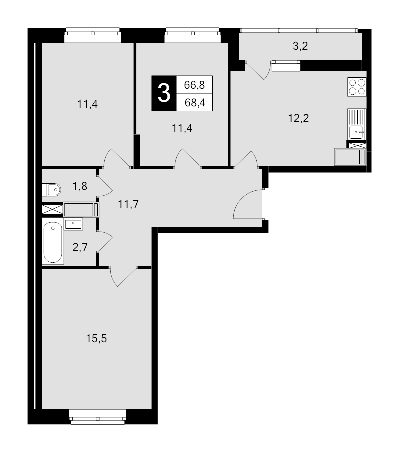 3 ккв