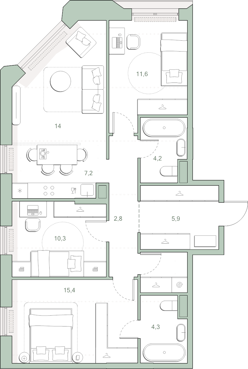 4 ккв (Евро)