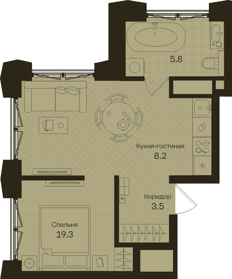 1 ккв