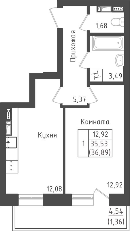 1 ккв
