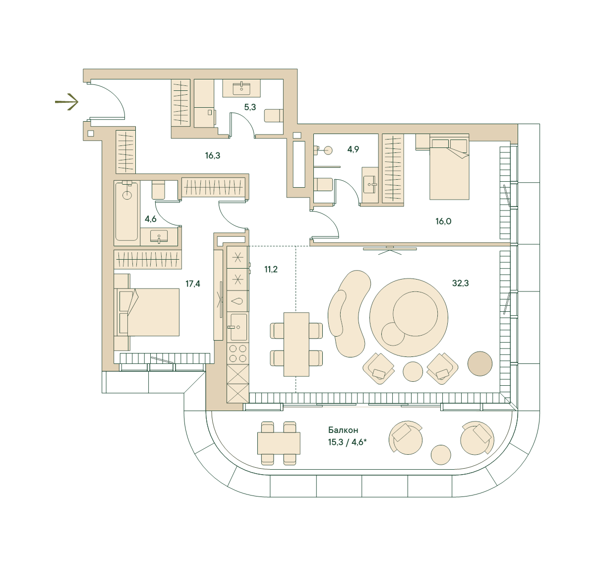 3 ккв (Евро)