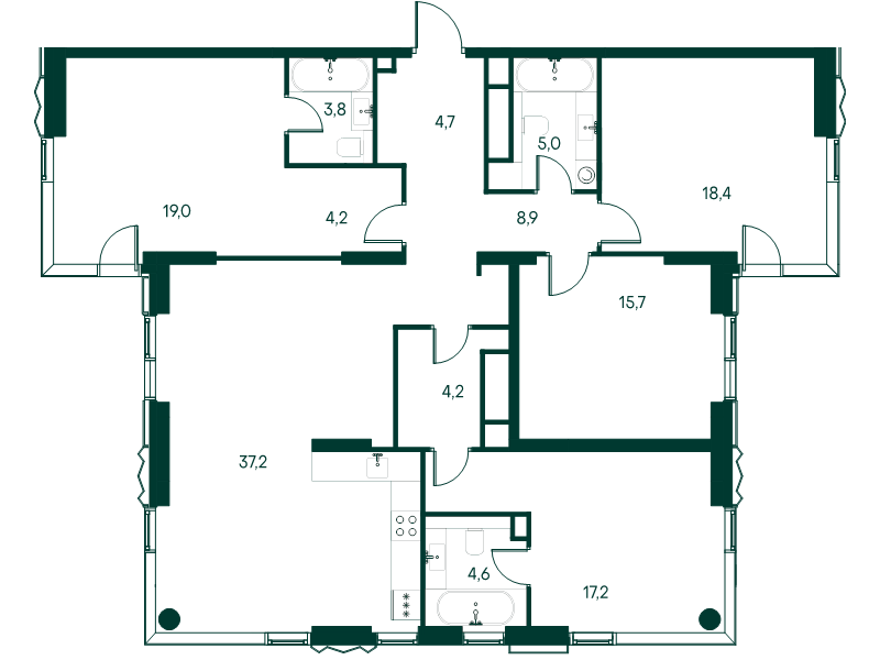 5 ккв (Евро)