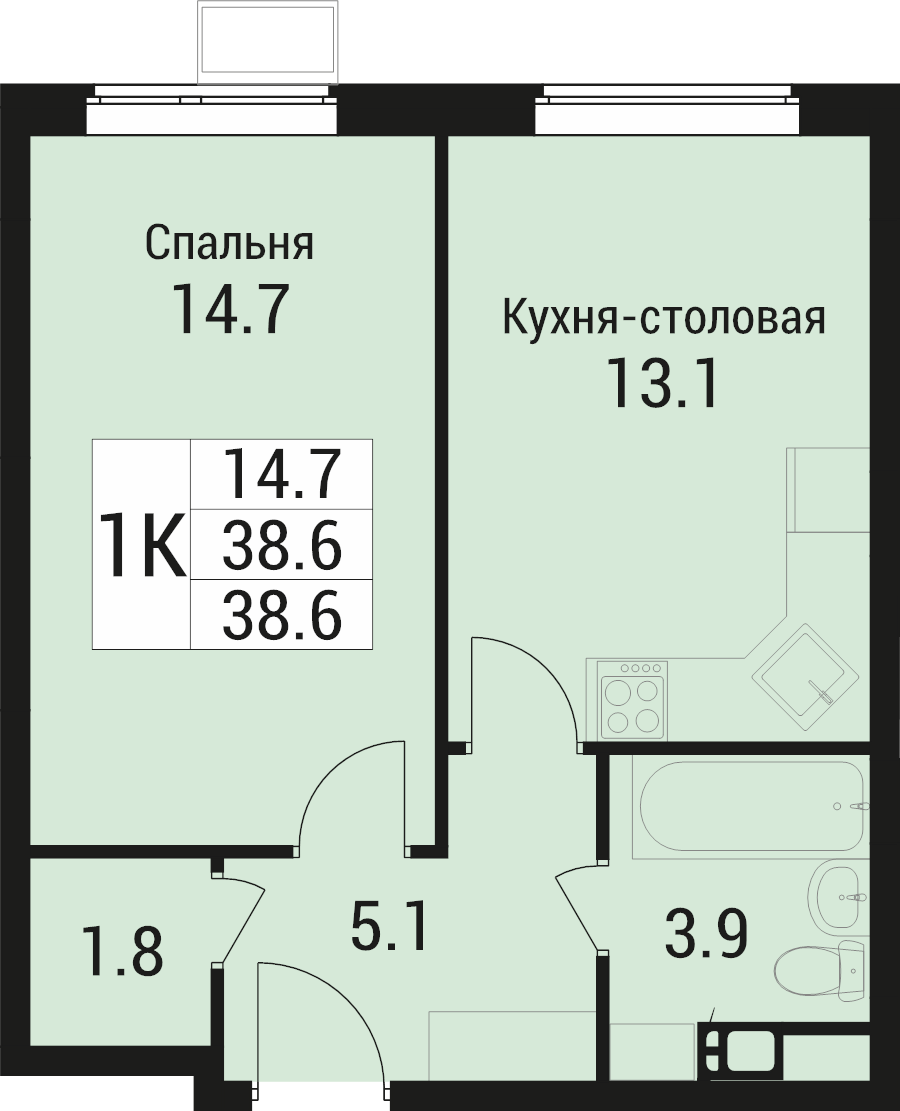 1 ккв