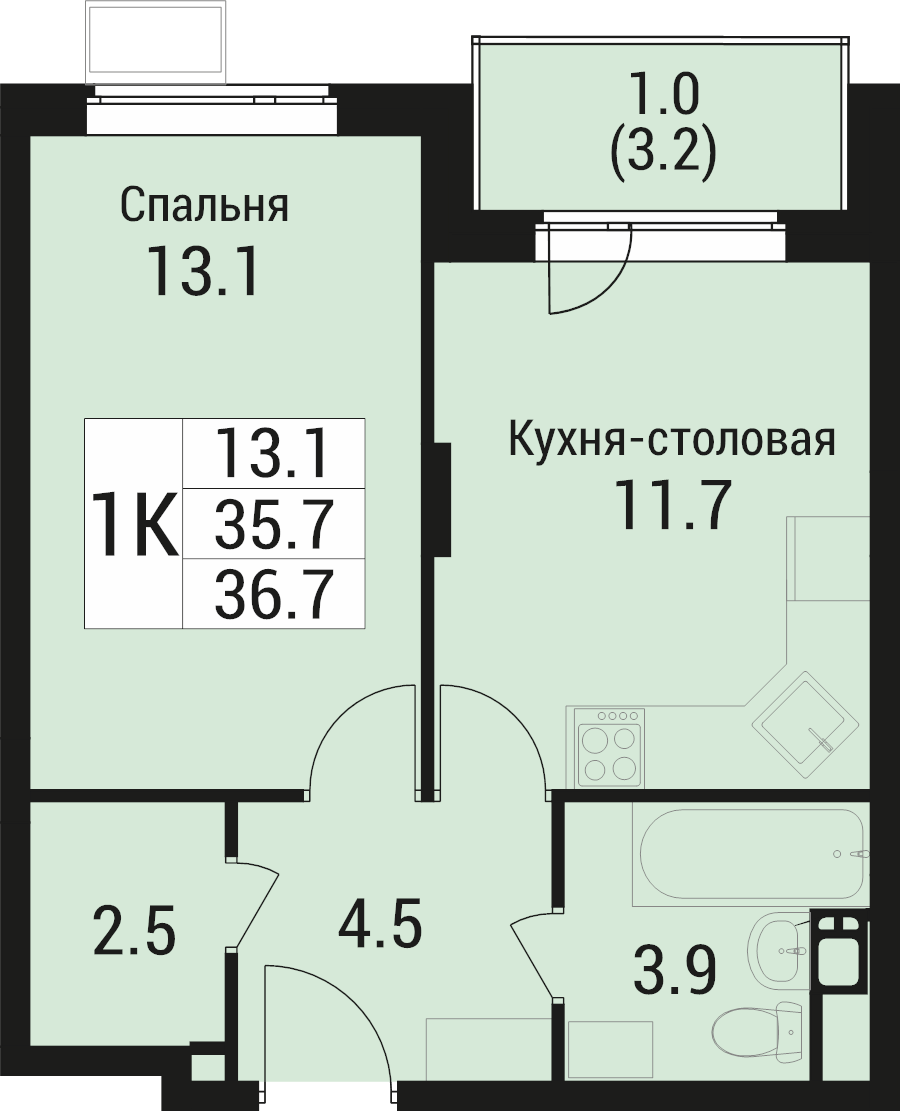 1 ккв