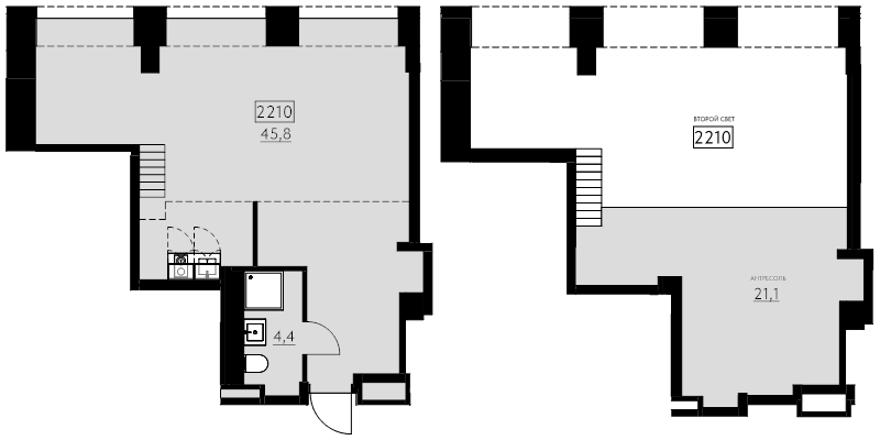 2 ккв (Евро) 71,3 м²
