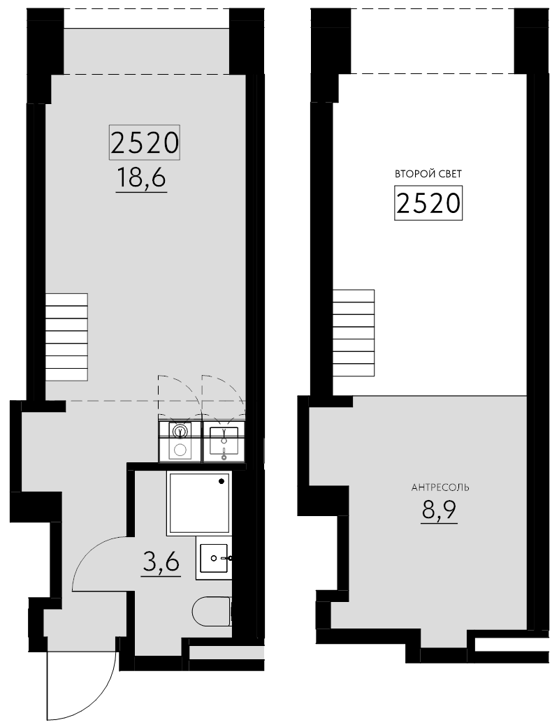2 ккв (Евро) 31,1 м²