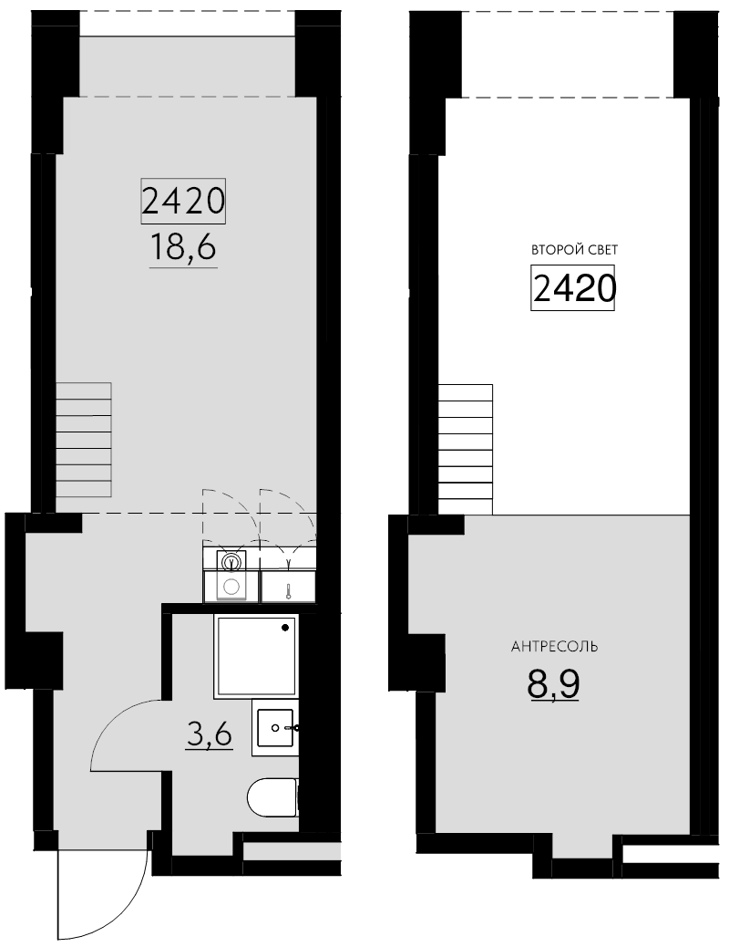 2 ккв (Евро) 31,1 м²