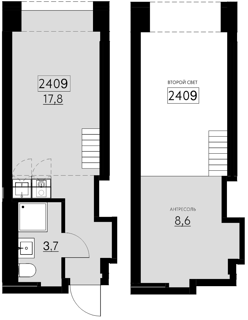 2 ккв (Евро) 30,1 м²