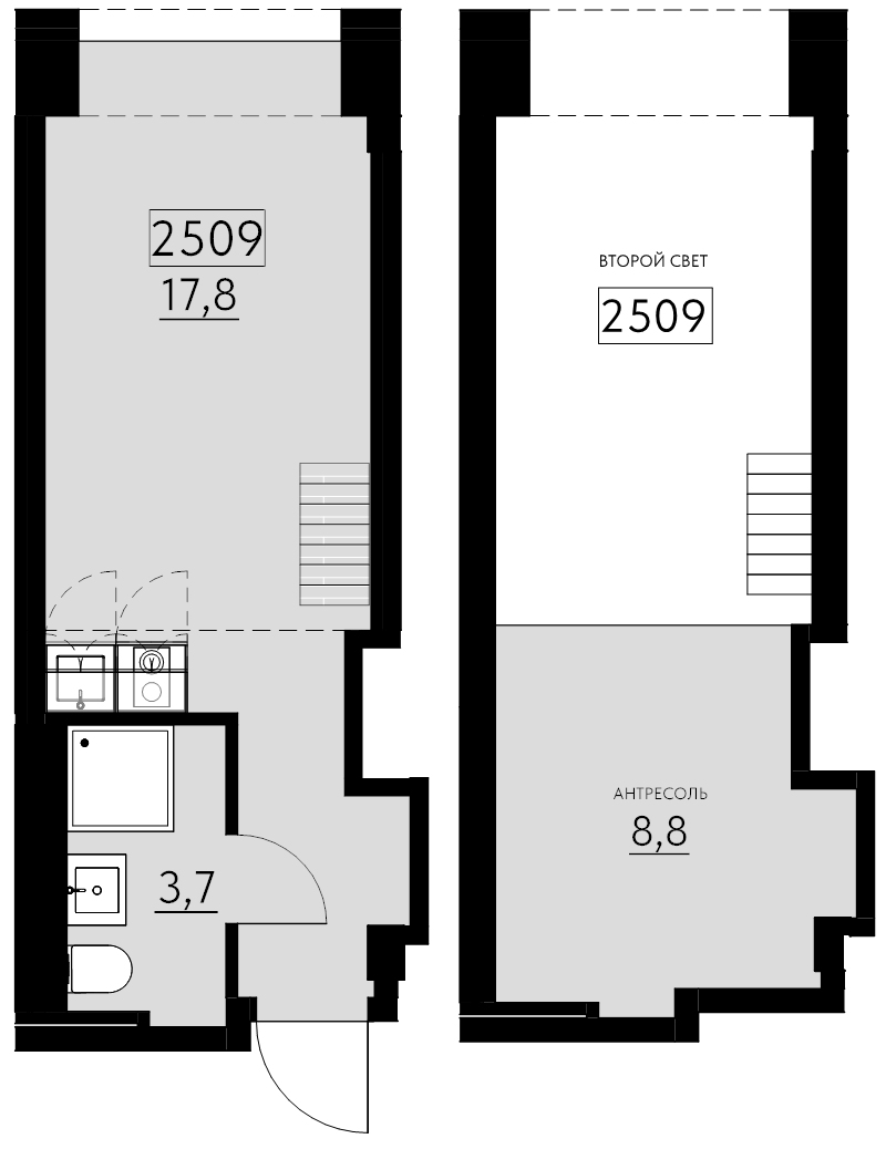 2 ккв (Евро) 30,3 м²