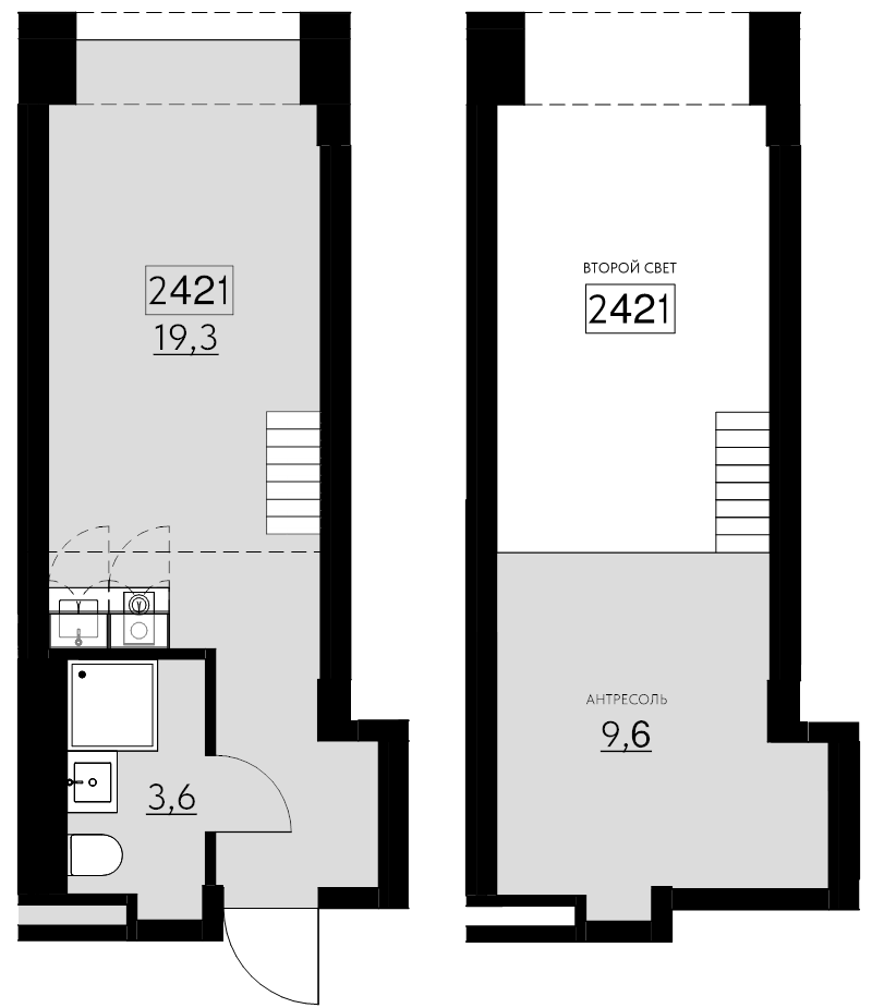 2 ккв (Евро) 32,5 м²