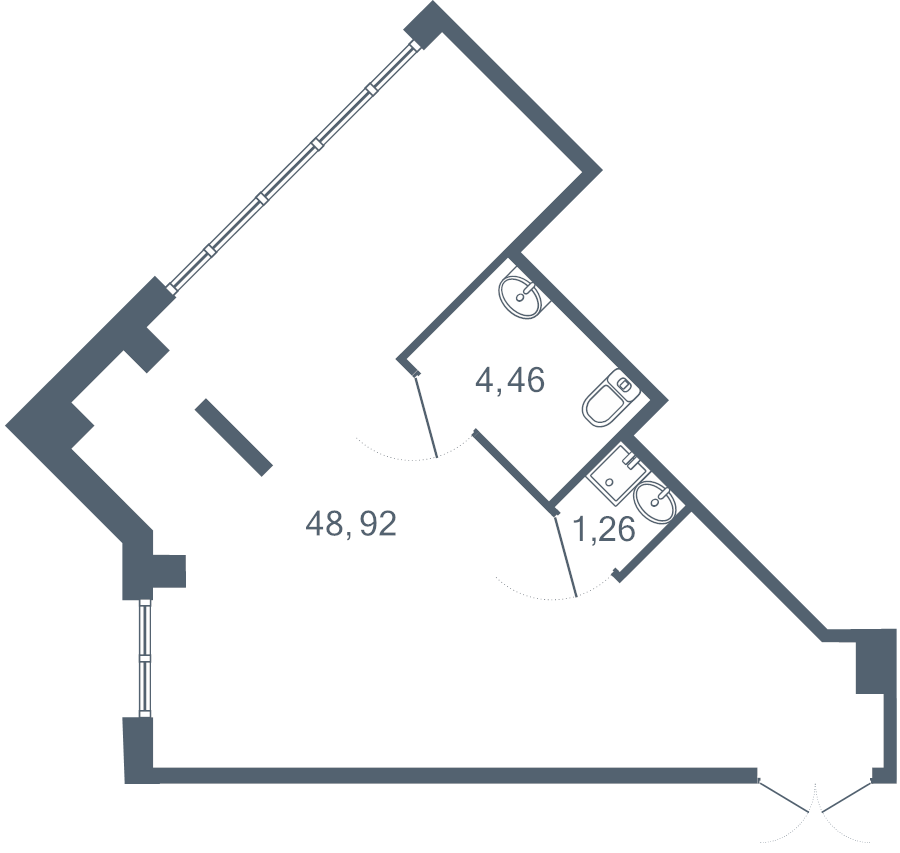 К. пом 48,8 м²