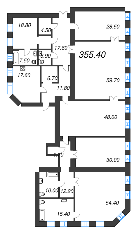 6 ккв 517,5 м²