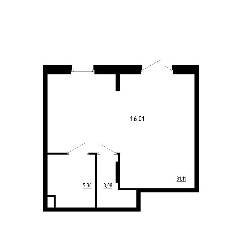 К. пом 39,5 м²