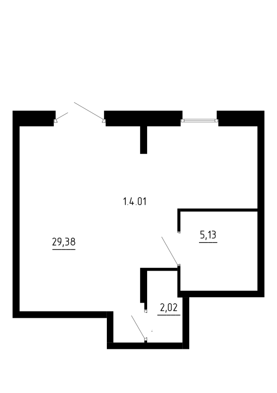 К. пом 36,5 м²