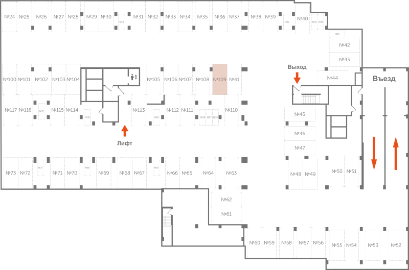 Паркинг 13,3 м²