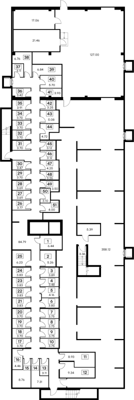 Кладовка 3,8 м²