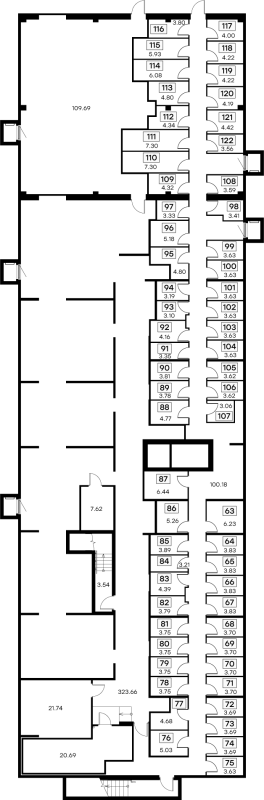 Кладовка 4,3 м²