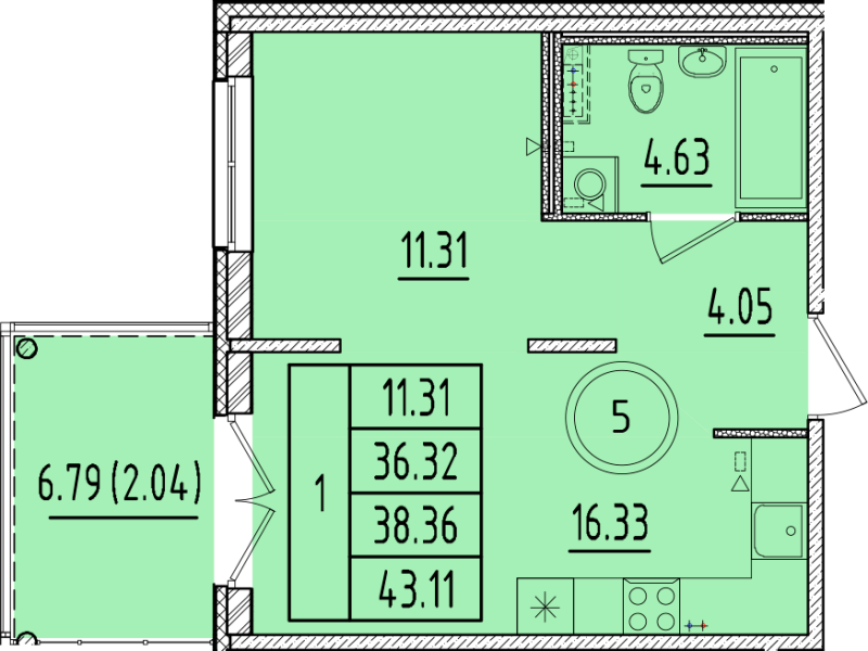 2 ккв (Евро)