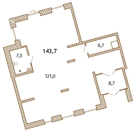 К. пом 144,4 м²