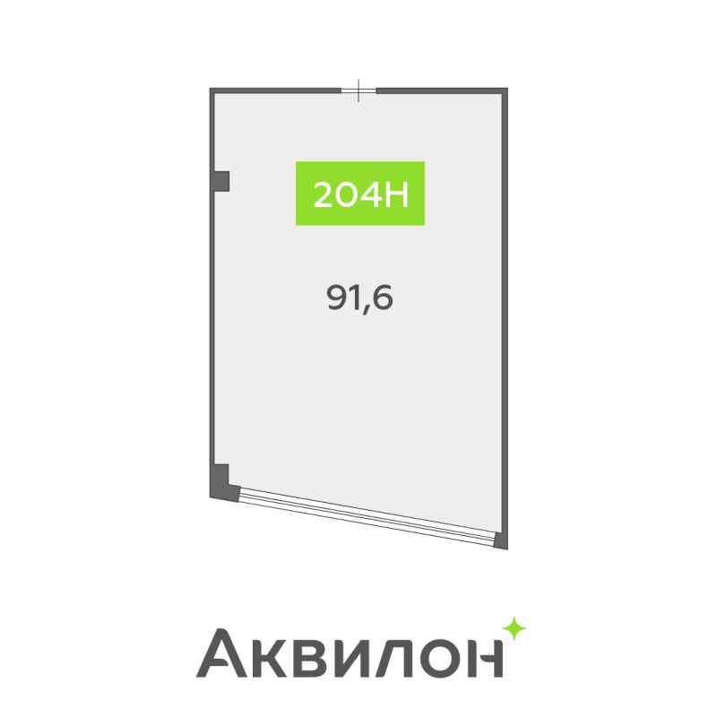 К. пом 91,6 м²