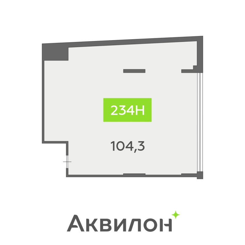 К. пом 104,3 м²