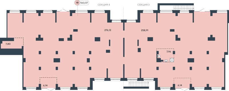 К. пом 561,9 м²