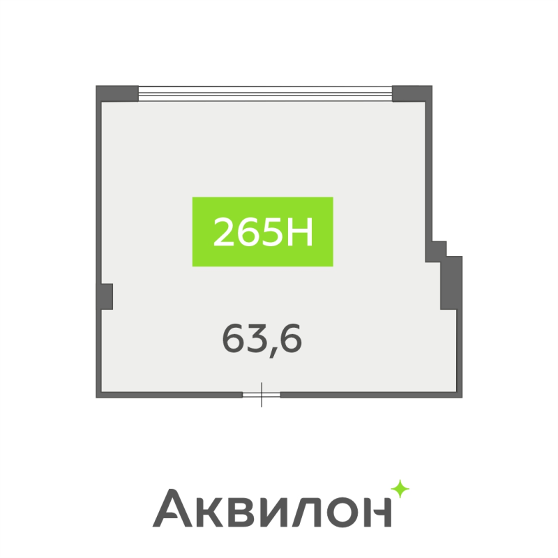 К. пом 63,6 м²
