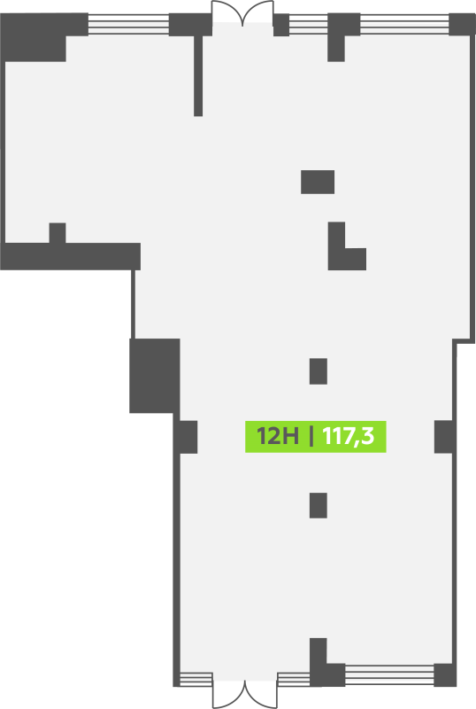 К. пом 117,3 м²