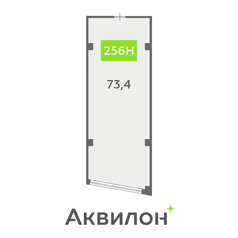 К. пом 73,4 м²