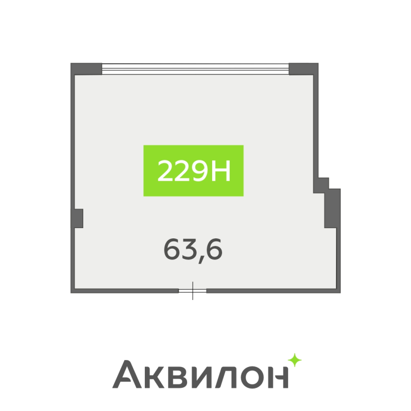 К. пом 63,6 м²