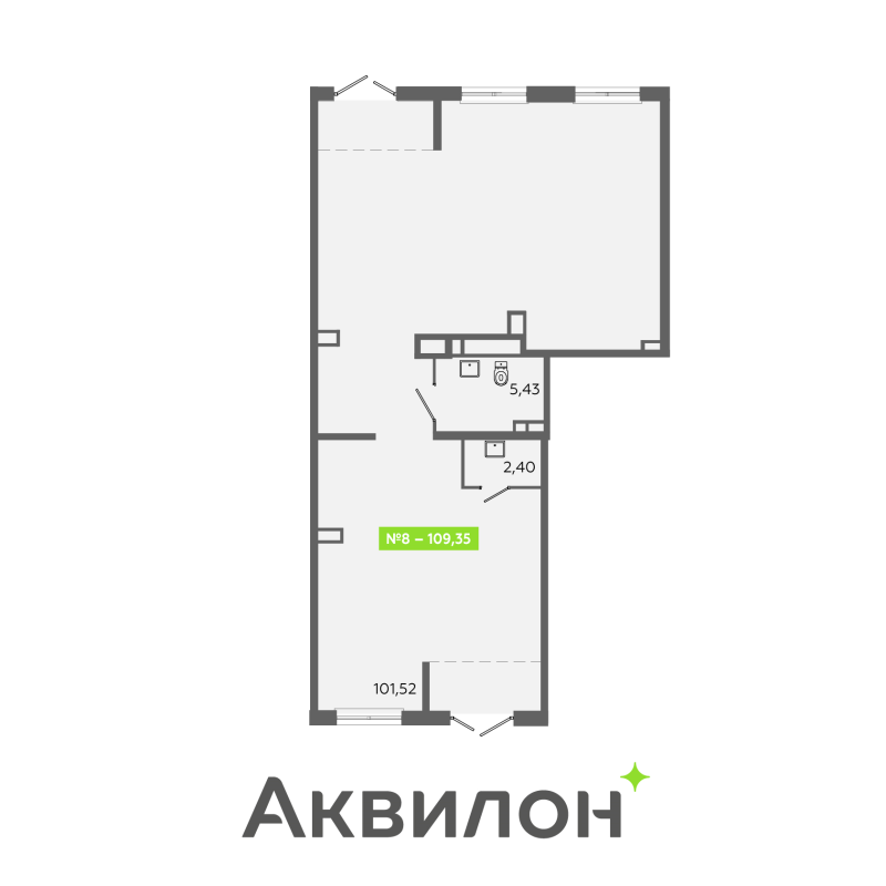 К. пом 109,4 м²