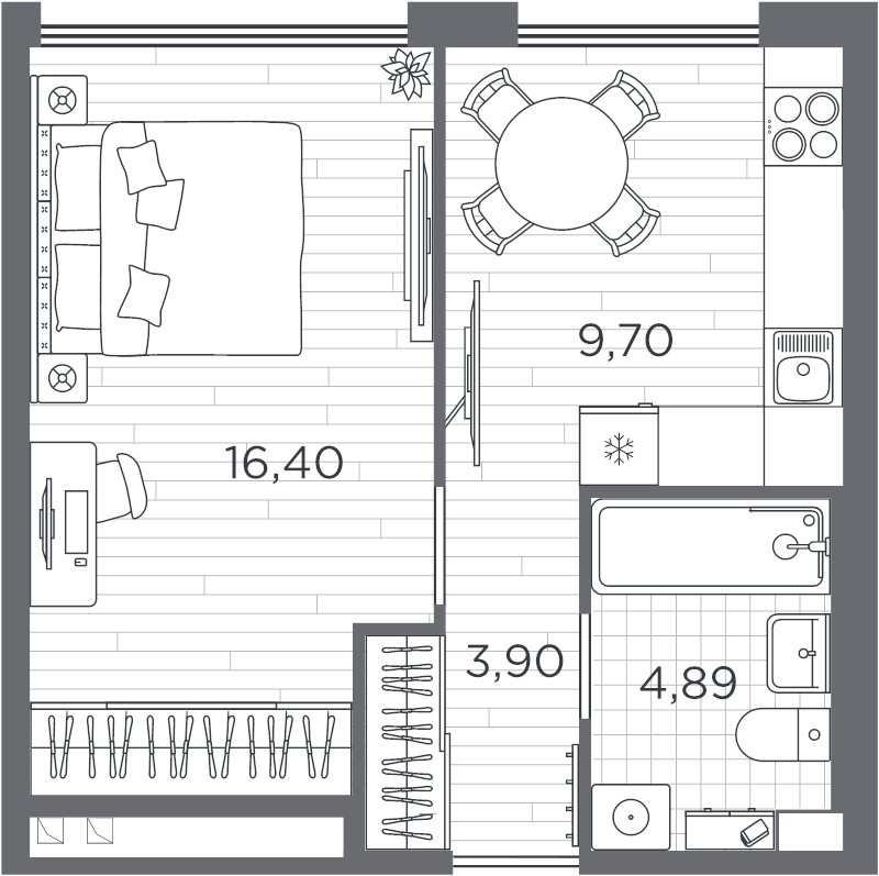 1 ккв 35,3 м²