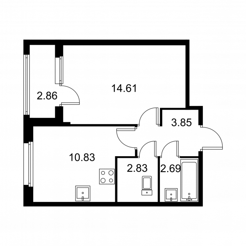 1 ккв 36,2 м²