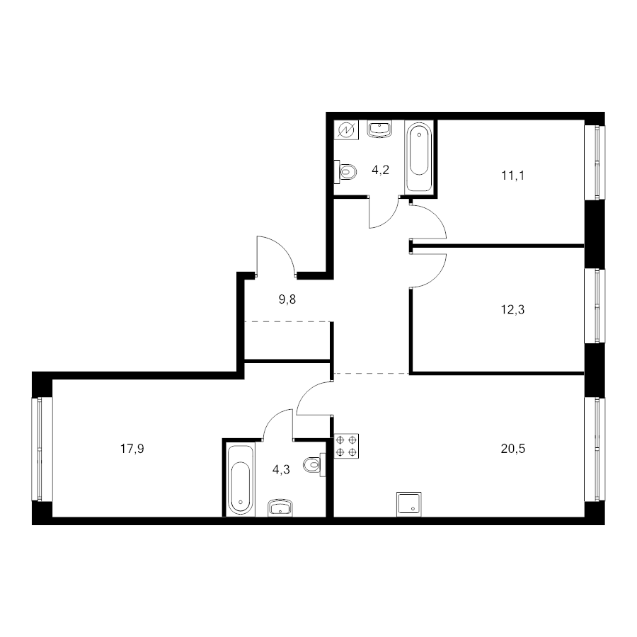 4 ккв (Евро)