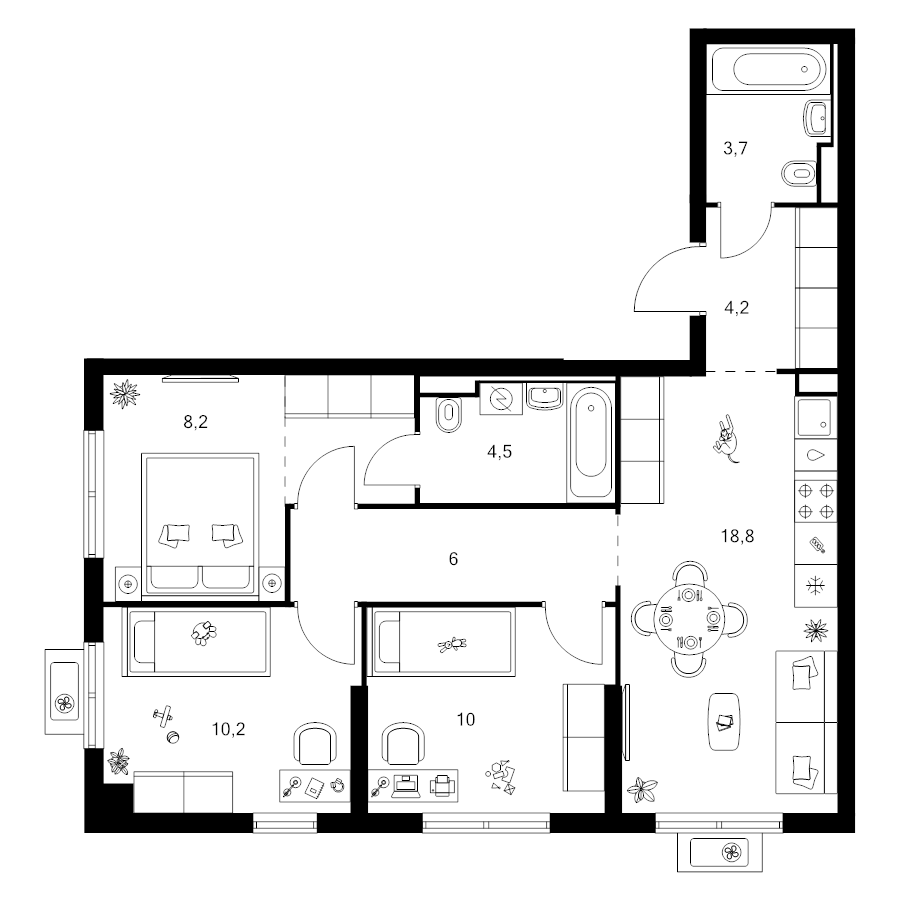 4 ккв (Евро)