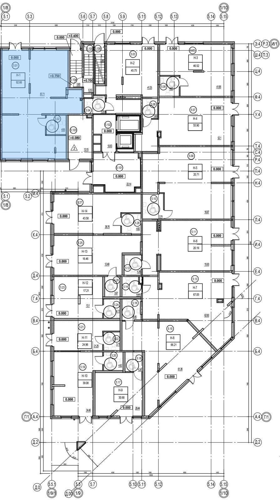 К. пом 92,7 м²
