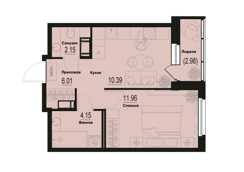 1 ккв 36,2 м²