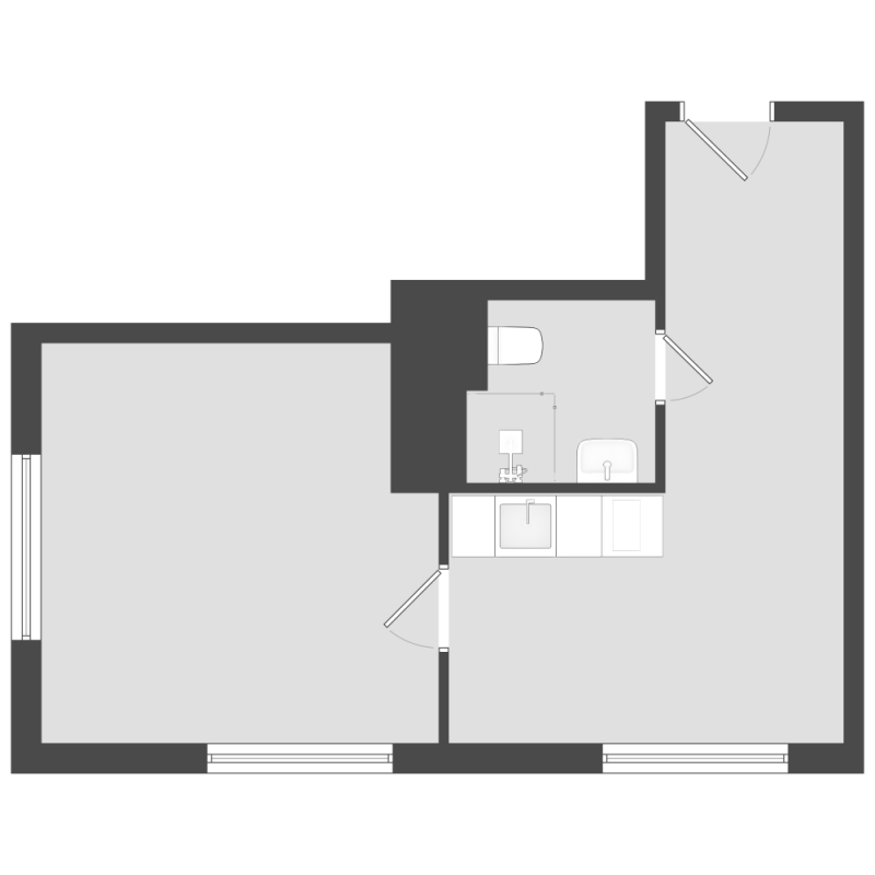 1 ккв 30,4 м²