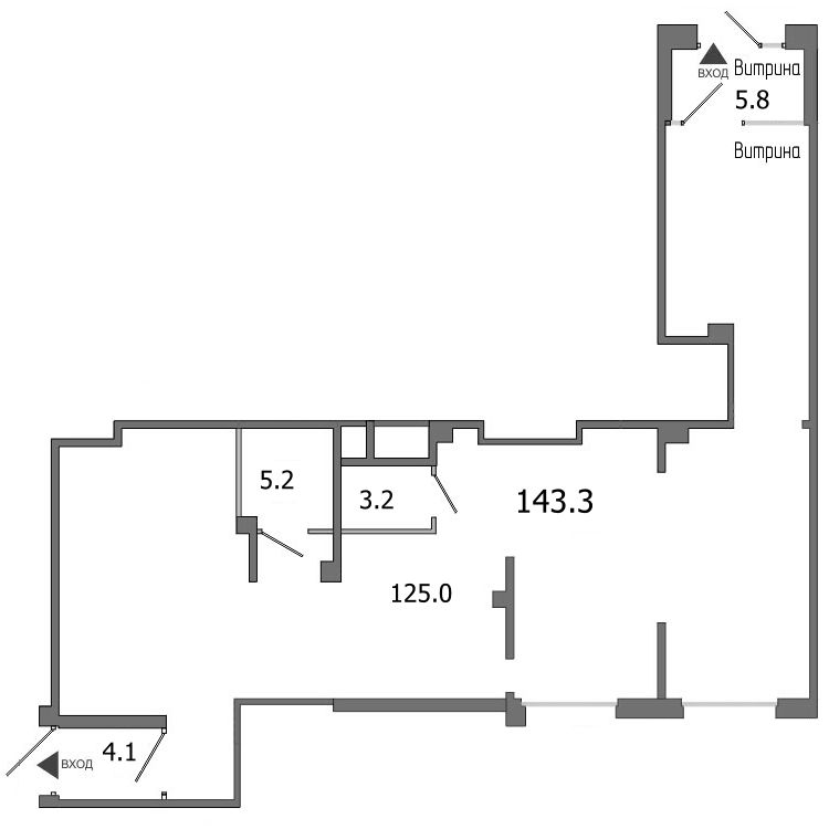 К. пом 142,6 м²