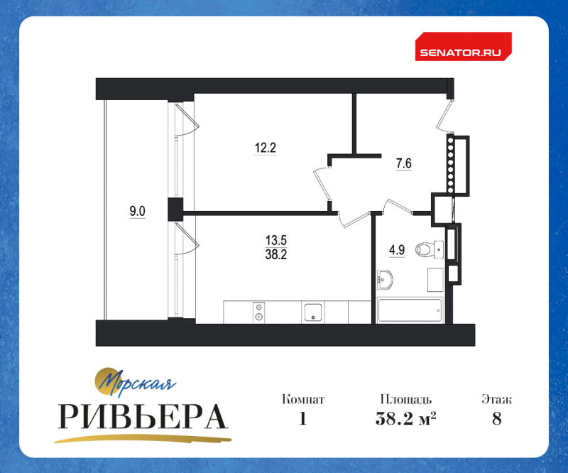 1 ккв 47,2 м²
